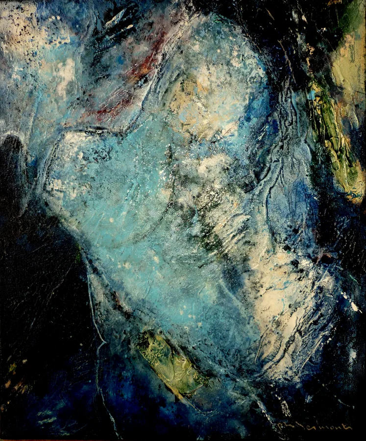 Buste bleu, 2023