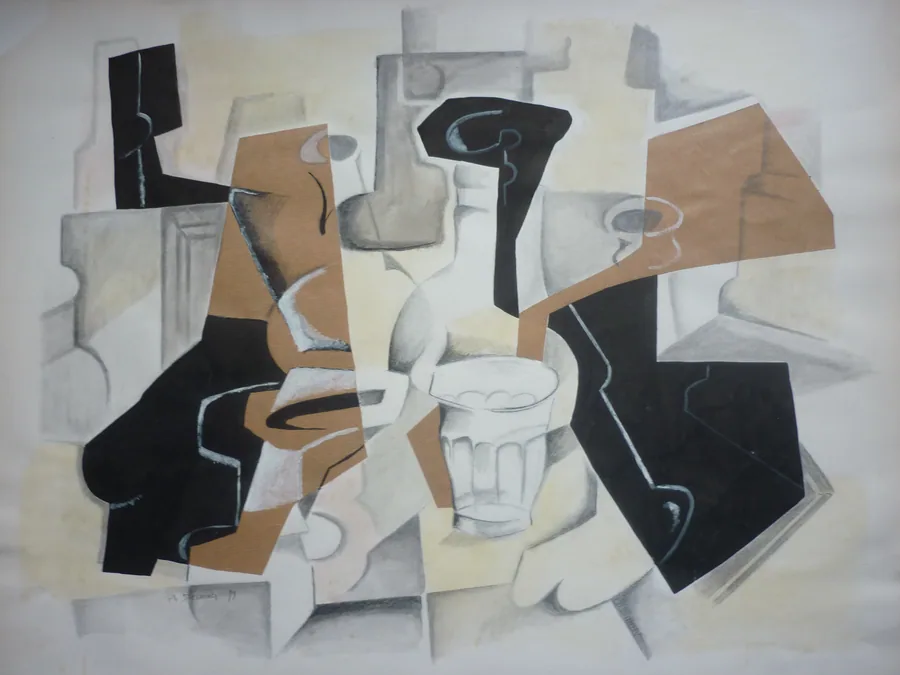 Nature morte aux colonnes, 1979